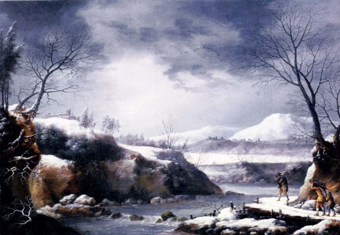  A Winter Landscape With Travellers On A Path , 1779

Painting Reproductions