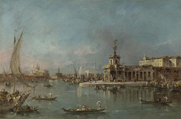 The Punta della Dogana, Venice, the Giudecca and the Redontore beyond

Painting Reproductions