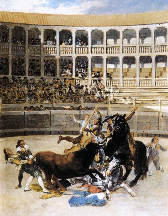 Picador Caught by the Bull, 1793

Painting Reproductions