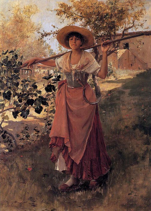 Girl with Rake, 1884

Painting Reproductions