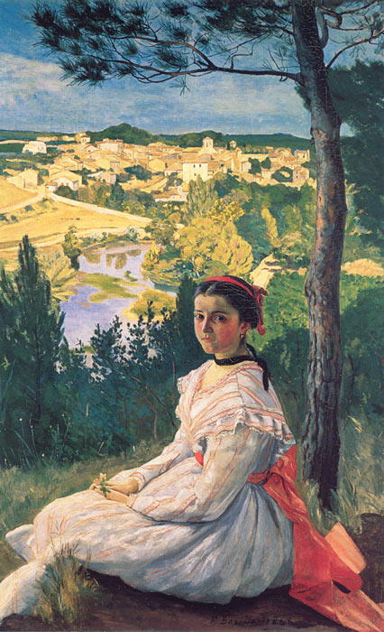 Paintings Bazille, Frederick