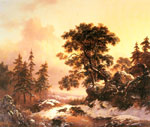 Wolves in a Winter Landscape, 1851
Art Reproductions