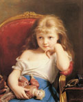 Young Girl Holding a Doll
Art Reproductions