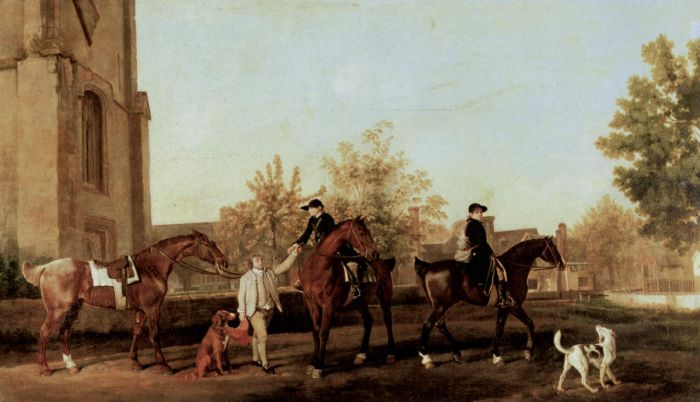 Hunters Leaving  Southill, 1763

Painting Reproductions