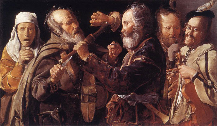 Quarrelling Musicians, 1625-1630

Painting Reproductions