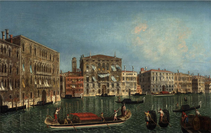 The Grand Canal, Venice, with Palazzo Foscari and Palazzo Balbi, 1737

Painting Reproductions