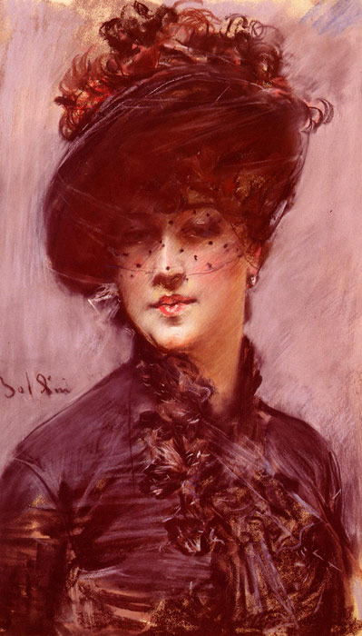 La Femme Au Chapeau Noir [Lady with a Black Hat]

Painting Reproductions