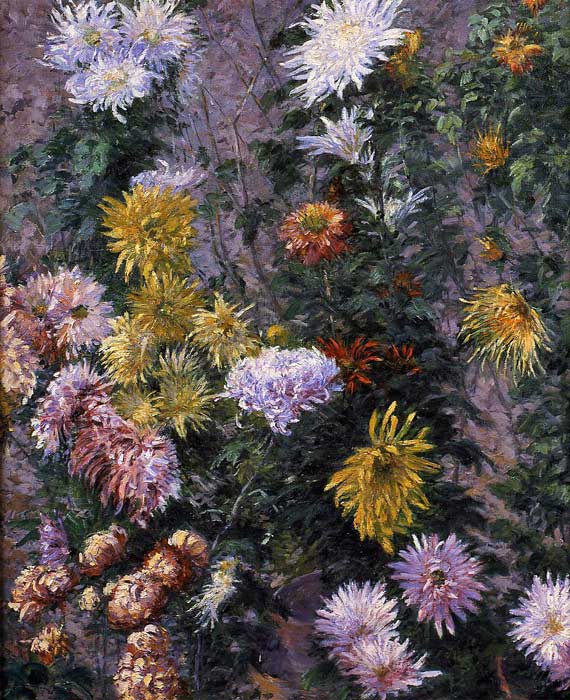 White and Yellow Chrysanthemums, Garden at Petit Gennevilliers, 1893

Painting Reproductions