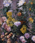 White and Yellow Chrysanthemums, Garden at Petit Gennevilliers, 1893
Art Reproductions