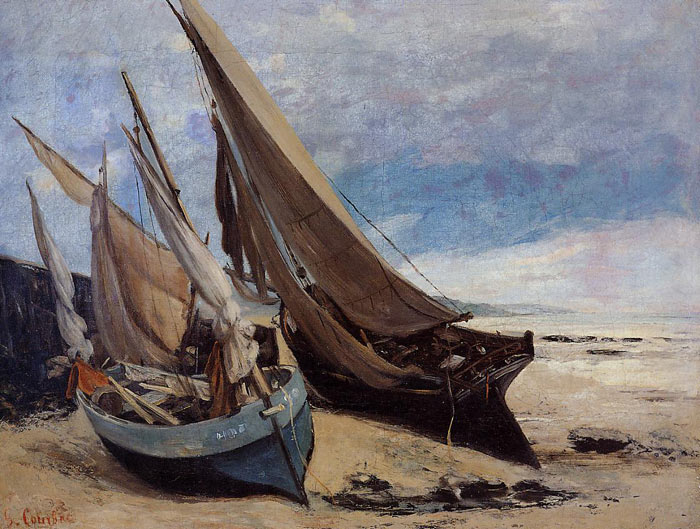 Fishing Boats on the Deauville Beach, 1866

Painting Reproductions
