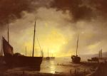 Beached Fishing Boats by Moonlight
Art Reproductions