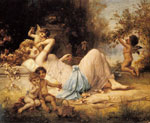 Venus and her Attendants
Art Reproductions