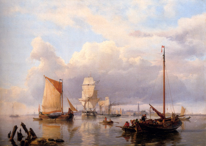 Shipping On The Scheldt With Antwerp In The Background, 1851

Painting Reproductions