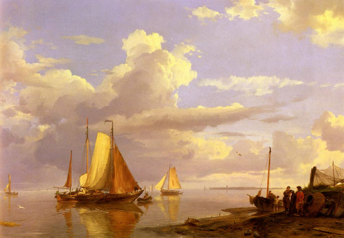 Fishing Boats Off The Coast At Dusk, 1852

Painting Reproductions