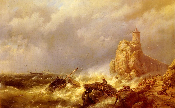 A Shipwreck In Stormy Seas

Painting Reproductions