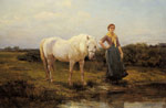 Noonday taking a Horse to Water, 1877
Art Reproductions