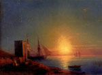 Figures In A Coastal Landscape At Sunset
Art Reproductions