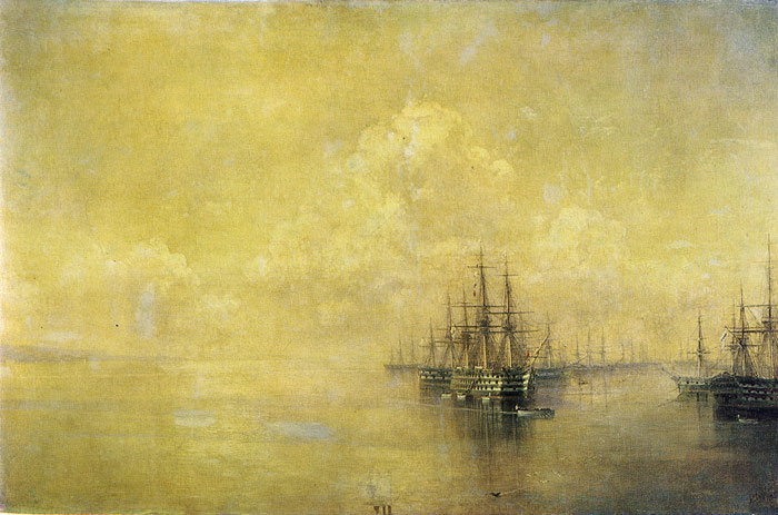 Squadron of the Black Sea Fleet entering the Sevastopol Roads, 1895

Painting Reproductions