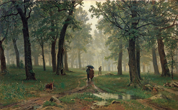 Rain in the Oak Grove. 1891

Painting Reproductions