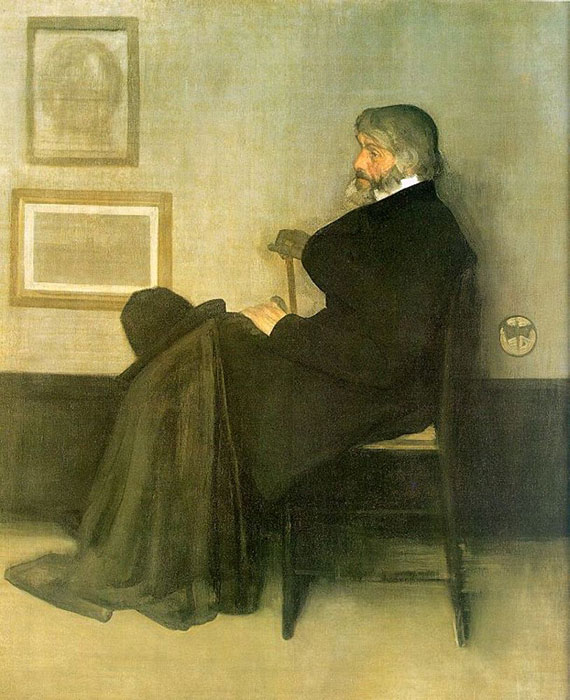 Arrangement in Gray and Black No.2: Portrait of Thomas Carlyle

Painting Reproductions