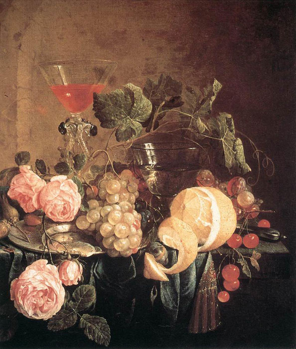 Still-Life with Flowers and Fruit, 1650

Painting Reproductions