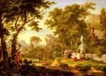 A classical landscape with the Worship of Bacchus
Art Reproductions
