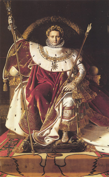 Napoleon I on His Imperial Throne, 1806

Painting Reproductions