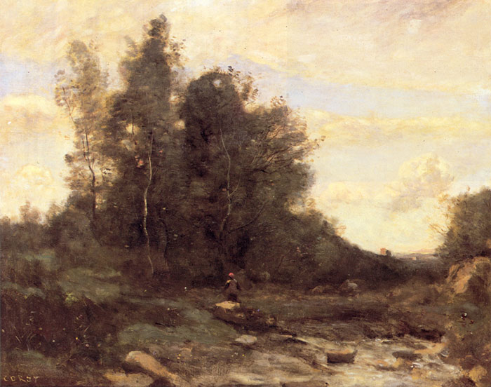 Le Torrent Pierreaux (Cr?puscule) [The Pierreaux Torrent (Twilight)], c.1865-1870

Painting Reproductions