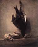 Still-Life with Dead Pheasant and Hunting Bag, 1760
Art Reproductions