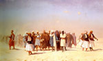 Egyptian Recruits Crossing the Desert, 1857
Art Reproductions