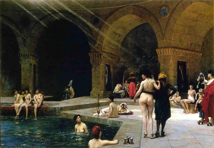 The Grand Bath at Bursa , 1885	

Painting Reproductions