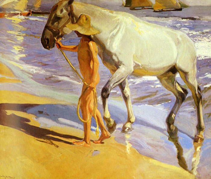 El bano del Caballo [The Horse's Bath], 1909

Painting Reproductions