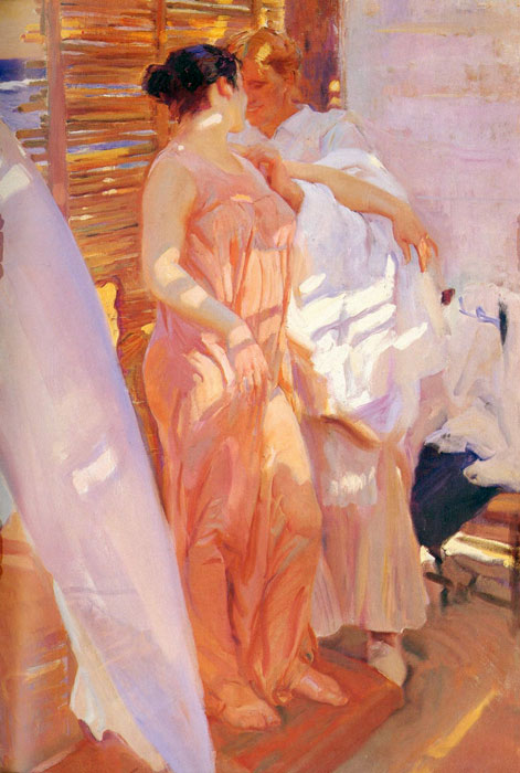 La bata rosa [The Pink Robe], 1916

Painting Reproductions