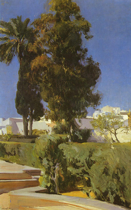 Corner of the Garden, Alc?zar, Sevilla, 1910

Painting Reproductions
