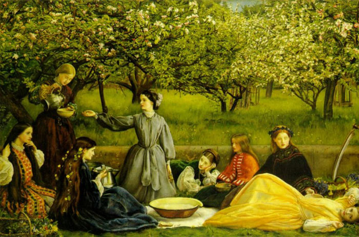 Apple Blossoms (Spring),  1856-1859

Painting Reproductions