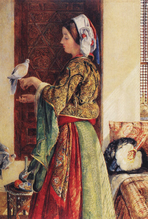 Girl with Two Caged Doves

Painting Reproductions