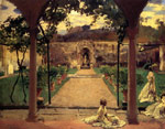At Torre Galli: Ladies in a Garden, 1910	
Art Reproductions