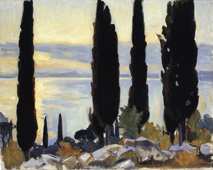 Cypress Trees at San Vigilio, 1907

Painting Reproductions