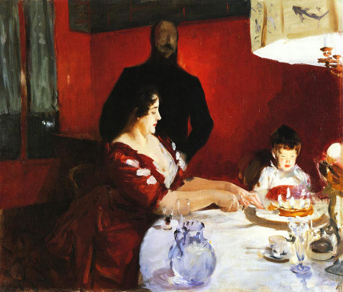 Fete Famillale: The Birthday Party, 1885	

Painting Reproductions