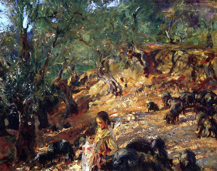 Ilex Wood at Majorca with Blue Pigs, 1908

Painting Reproductions