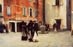 Leaving Church, Campo San Canciano, Venice , 1882	
Art Reproductions