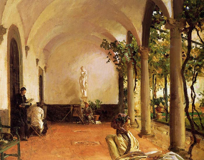 Villa Torre Galli: The Loggia , 1910	

Painting Reproductions