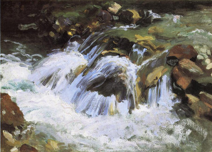 A Mountain Stream, Tyrol, 1914

Painting Reproductions