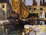 Boat with The Golden Sail, San Vigilio,1913
Art Reproductions