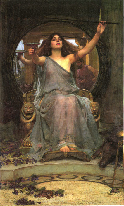 Circe offering the Cup to Ulysses, 1891

Painting Reproductions