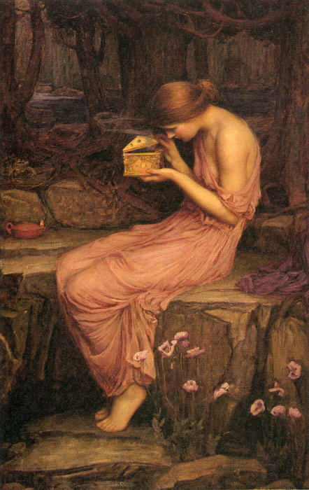 Psyche Opening the Golden Box, c.1903

Painting Reproductions