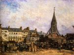  The Market At Sainte - Catherine, Honfleur , 1865
Art Reproductions