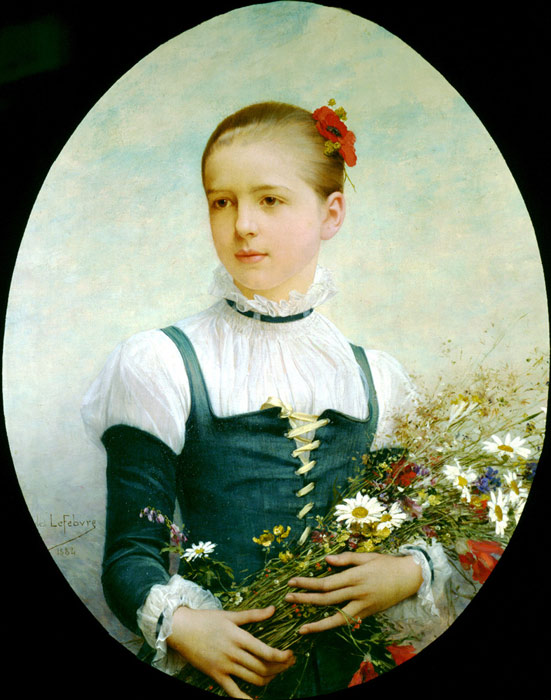 Portrait of Edna Barger of Connecticut, 1884

Painting Reproductions