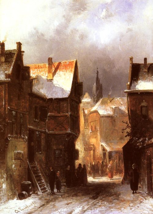 A Dutch Town in Winter

Painting Reproductions