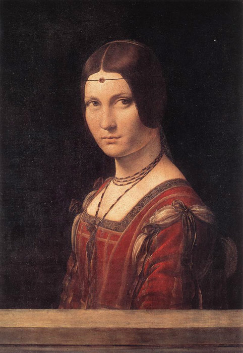 Lady from the Court of Milan, La Belle Ferronniere, c.1490

Painting Reproductions